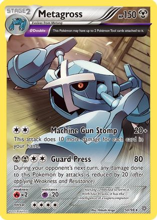 Metagross (50)  - Rare - Reverse Holofoil