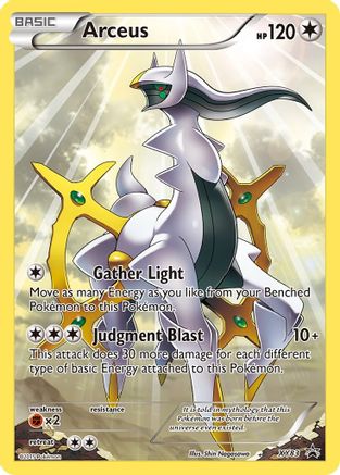 Arceus - XY83  - Promo - Holofoil
