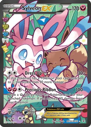 Sylveon EX (Full Art) - RC32/83 - Ultra Rare - Holofoil
