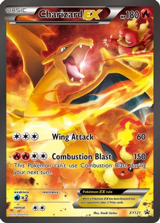 Charizard EX - XY121  - Promo - Holofoil