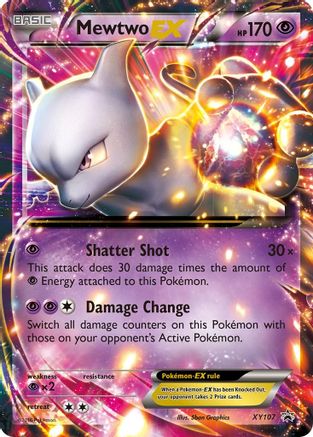 Mewtwo EX - XY107  - Promo - Holofoil
