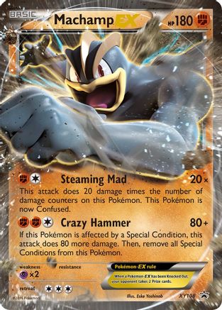 Machamp EX - XY108/211 - Promo - Holofoil