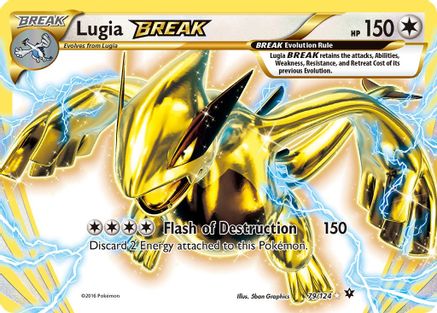 Lugia BREAK - 079/124 - Rare BREAK - Holofoil