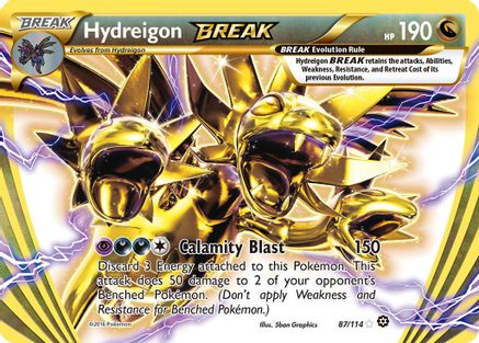 Hydreigon BREAK - 087/114 - Rare BREAK - Holofoil