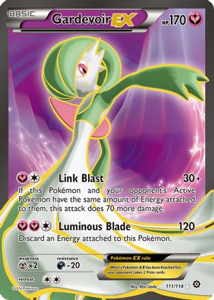 Gardevoir EX (Full Art) - 111/114 - Ultra Rare - Holofoil