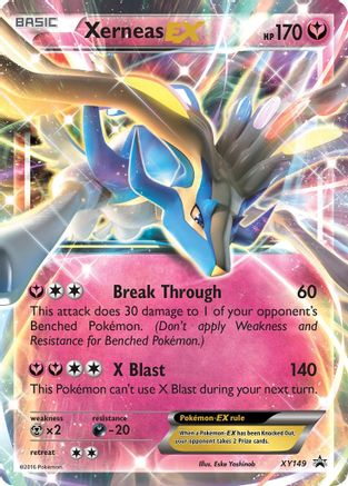 Xerneas EX - XY149 (Shiny)  - Promo - Holofoil