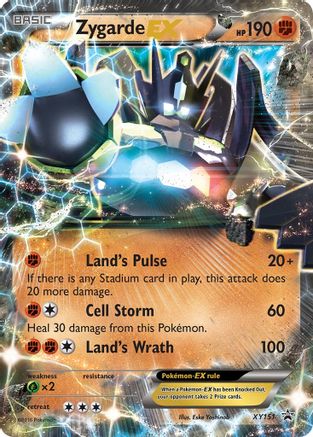 Zygarde EX (Shiny) - XY151/211 - Promo - Holofoil