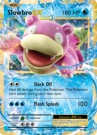 Slowbro EX - 026/108 - Ultra Rare - Holofoil