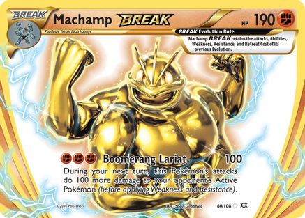 Machamp BREAK - 060/108 - Rare BREAK - Holofoil