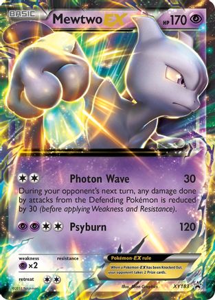 Mewtwo EX - XY183  - Promo - Holofoil