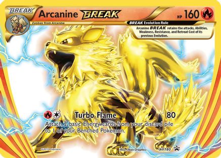 Arcanine BREAK - XY180  - Promo - Holofoil