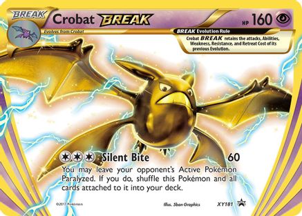 Crobat BREAK - XY181/211 - Promo - Holofoil