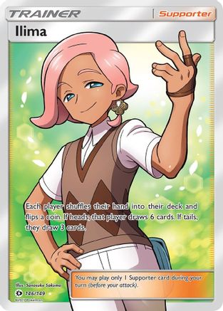 Ilima (Full Art) - 146/149 - Ultra Rare - Holofoil