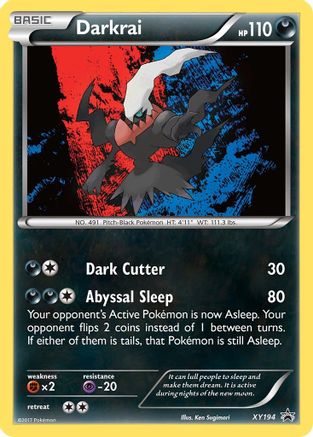 Darkrai - XY194  - Promo - Holofoil