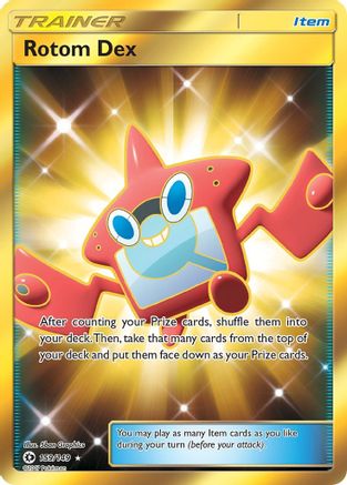 Rotom Dex (Secret) - 159/149 - Secret Rare - Holofoil