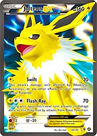 Jolteon EX - 28a/83  - Promo - Holofoil