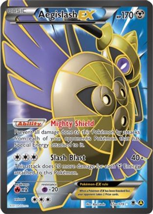 Aegislash EX - 65a/119 - Promo - Brillante
