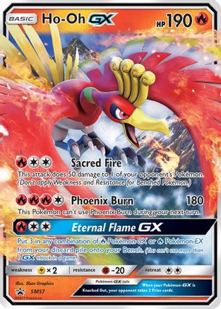 Ho-Oh GX - SM57  - Promo - Holofoil