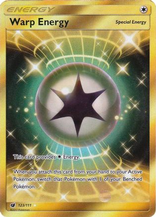 Warp Energy (Secret) - 123/111 - Secret Rare - Holofoil