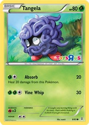 Tangela - 8/83 (Toys R Us Promo)  - Promo - Holofoil