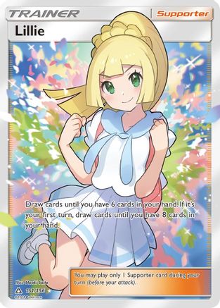 Lillie (Full Art) - 151/156 - Ultra Rare - Holofoil