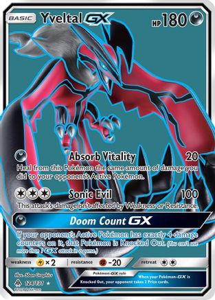 Yveltal GX (Full Art) - 124/131 - Ultra Rare - Holofoil