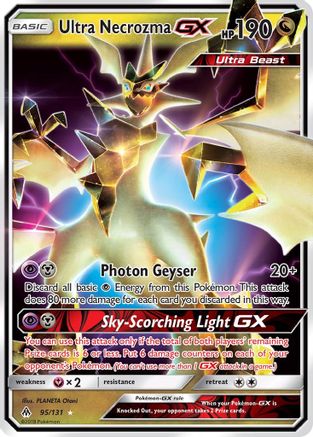Ultra Necrozma GX - 095/131 - Ultra Rare - Holofoil