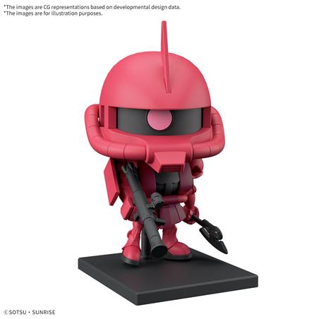 BANDAI Hobby 1/1 CharZaku-Kun DX Set (With Runner Ver. Recreation Parts) Model Kit