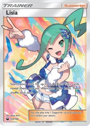 Lisia (Full Art) - 164/168 - Ultra Rare - Holofoil