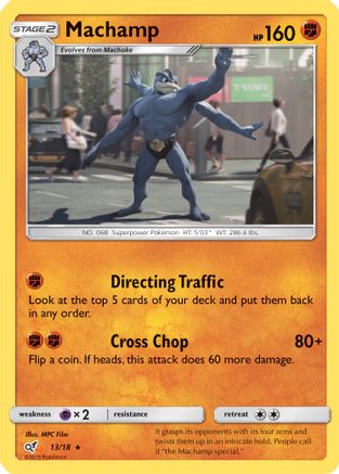 Machamp - 013/18 - Rare - Holofoil
