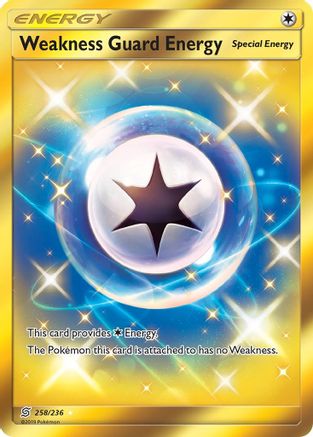 Énergie Garde-Faiblesse (Secrète) - 258/236 - Secrète Rare - Holofoil