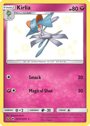 Kirlia - SV35/SV94 - Shiny Holo Rare - Holofoil