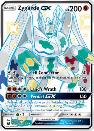 Zygarde GX - SV65/SV94 - Shiny Holo Rare - Holofoil