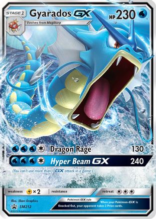 Gyarados GX - SM212  - Promo - Holofoil