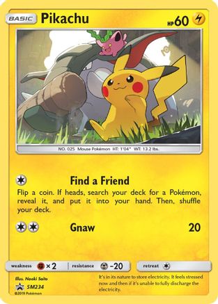 Pikachu - SM234  - Promo - Holofoil