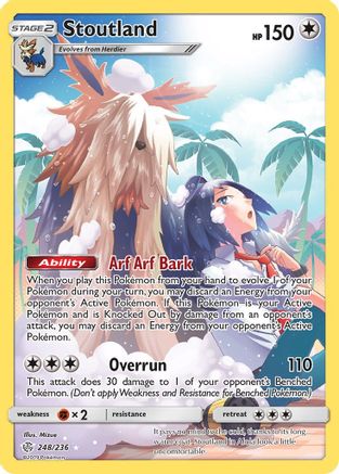 Stoutland (Secret) - 248/236 - Secret Rare - Holofoil