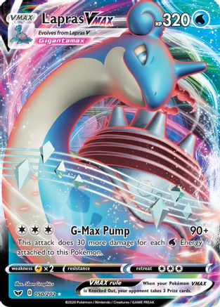 Lapras VMAX - 050/202 - Ultra Rare - Holofoil