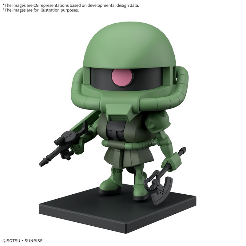 BANDAI Hobby 1/1 Zakupla-Kun DX Set (With Runner Ver. Recreation Parts) Model Kit