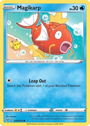 Magikarp - 039/192 - Common - Normal
