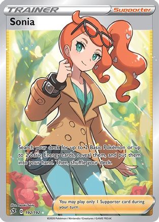 Sonia (Full Art) - 192/192 - Ultra Rare - Holofoil