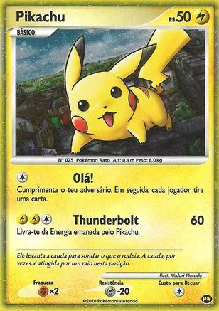 Pikachu (Portuguese) - 0PW - Promo - Holofoil