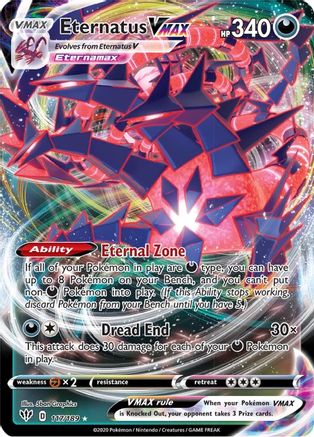Eternatus VMAX - 117/189 - Ultra Rare - Holofoil