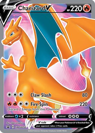 Charizard V - SWSH050  - Promo - Holofoil