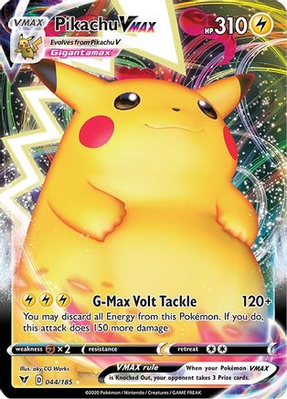 Pikachu VMAX - 044/185 - Ultra Rare - Holofoil
