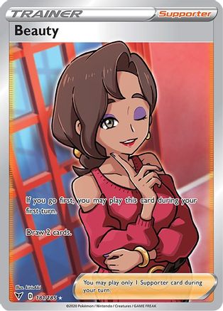 Beauty (Full Art) - 181/185 - Ultra Rare - Holofoil