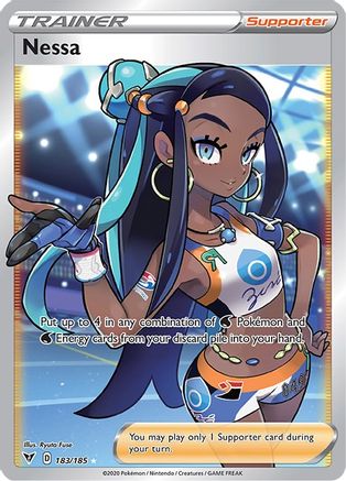 Nessa (Full Art) - 183/185 - Ultra Rare - Holofoil