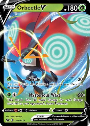 Orbeetle V - SWSH078  - Promo - Holofoil