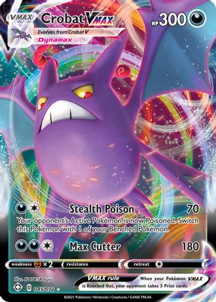 Crobat VMAX - 045/072 - Ultra Rare - Holofoil