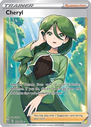 Cheryl (Full Art) - 159/163 - Ultra Rare - Holofoil