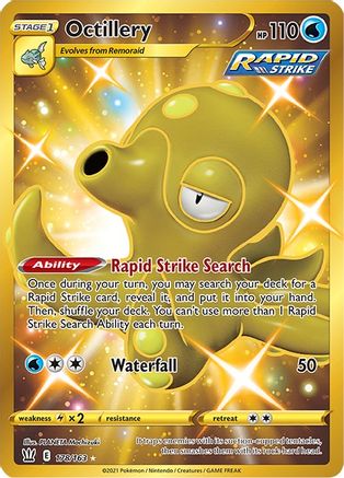 Octillery (Secret) - 178/163 - Secret Rare - Holofoil